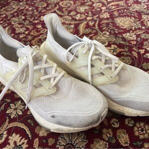 UltraBoost Men's White Athletic Sneakers